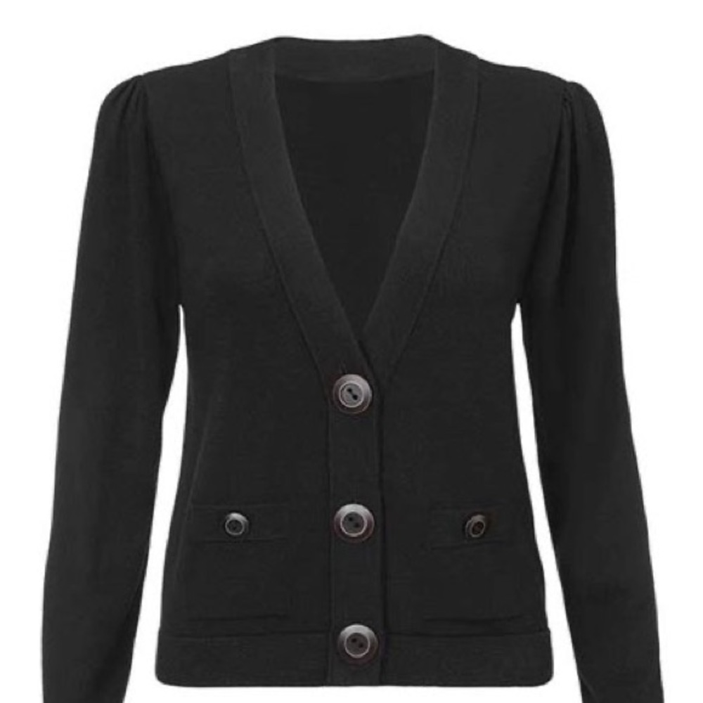 Cabi Black Cartigan